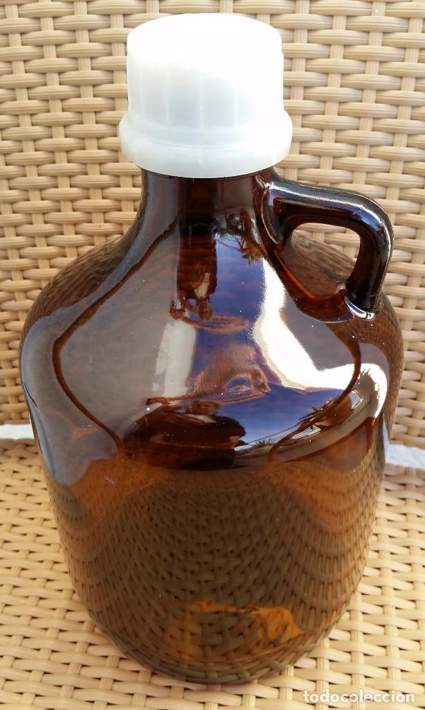 Botellas antiguas: BOTELLA DE CRISTAL - Foto 1