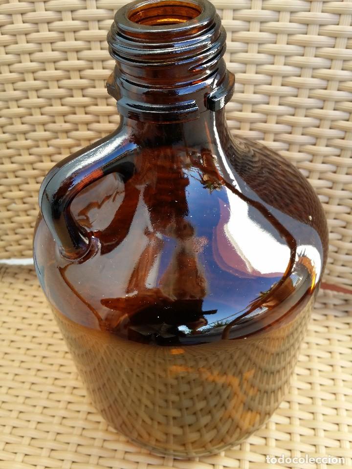 Botellas antiguas: BOTELLA DE CRISTAL - Foto 6
