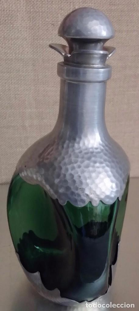 Botellas antiguas: BOTELLA DE CRISTAL DE COLECCI&Oacute;N - Foto 2