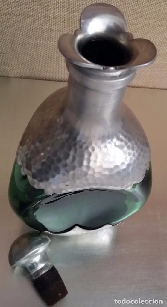 Botellas antiguas: BOTELLA DE CRISTAL DE COLECCI&Oacute;N - Foto 3
