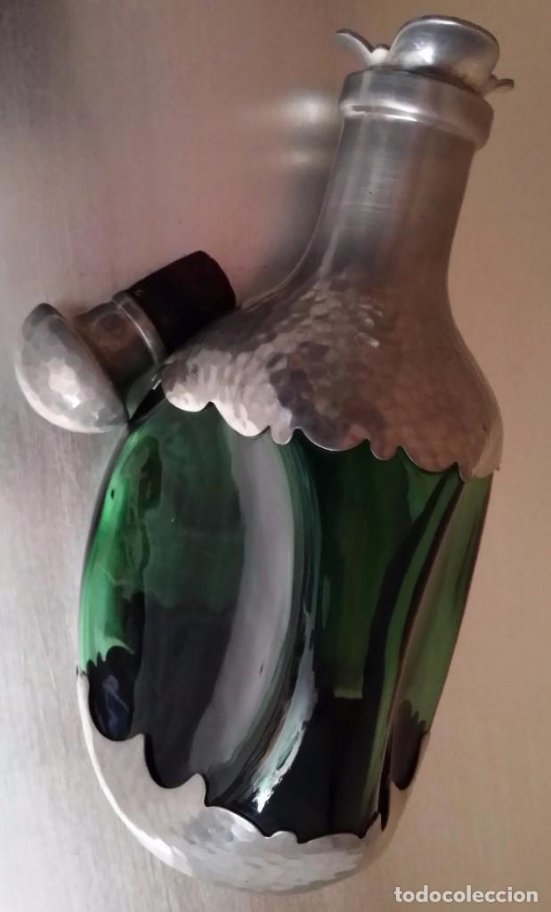 Botellas antiguas: BOTELLA DE CRISTAL DE COLECCI&Oacute;N - Foto 5