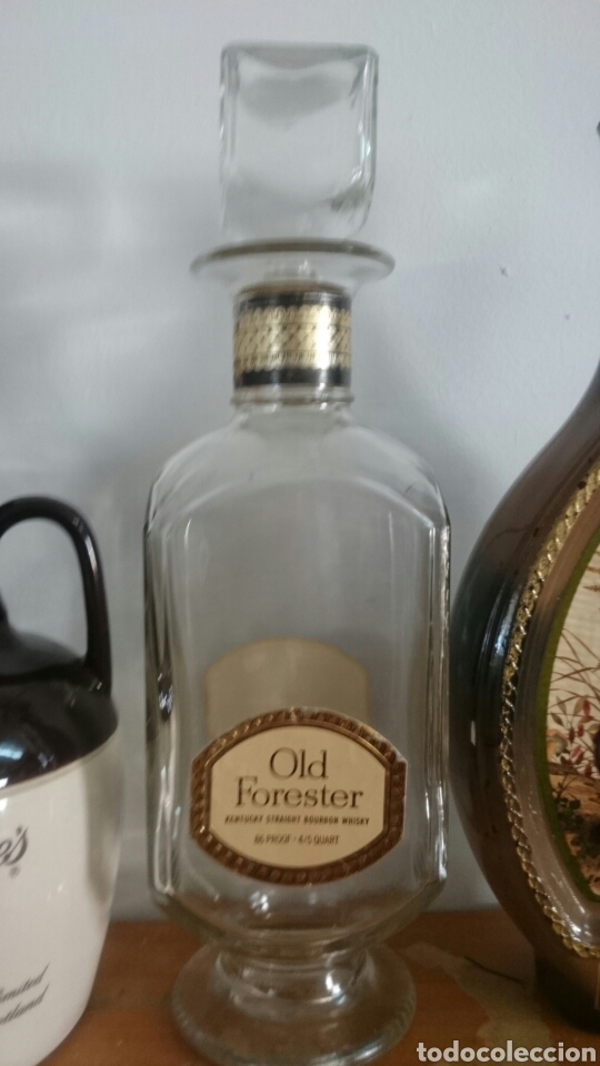 Botellas antiguas: Tres botellas de whisky - Foto 3