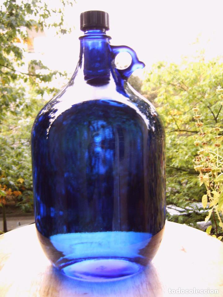 Antique bottles: GARRAFA CRISTAL 5 LITROS MURANO ALTA CALIDAD PROPIEDADES CURATIVAS AGUA