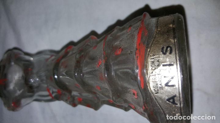 Botellas antiguas: BOTELLA FLAMENCA ANIS NOGUERA COMAS - Foto 4