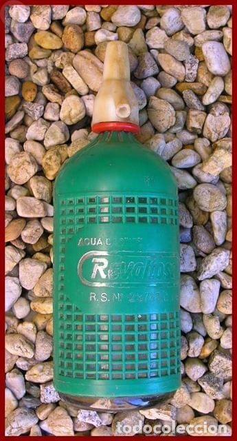 Botellas antiguas: DOS SIFONES...LA REVOLTOSA - Foto 4