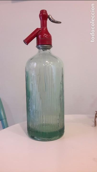 Botellas antiguas: SIFON DE JACA MARCA MARRACO A&Ntilde;OS 60 - Foto 1