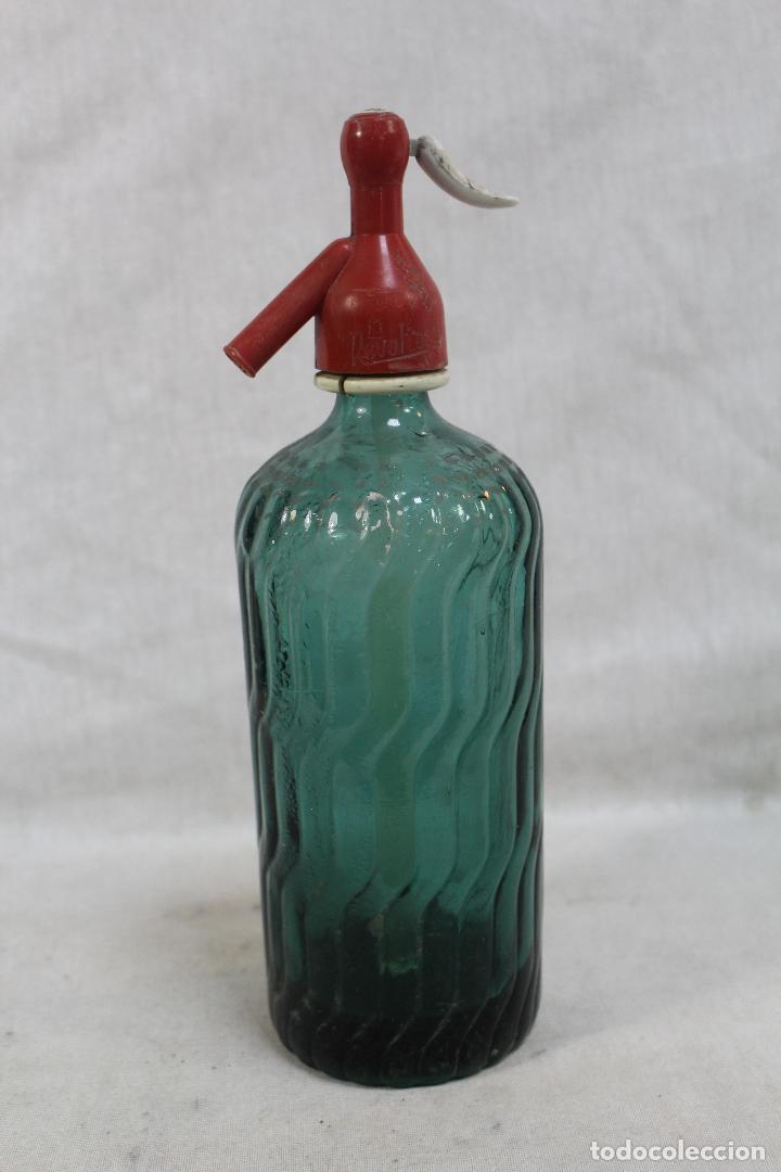 Botellas antiguas: botella de sifon la revoltosa - Foto 4