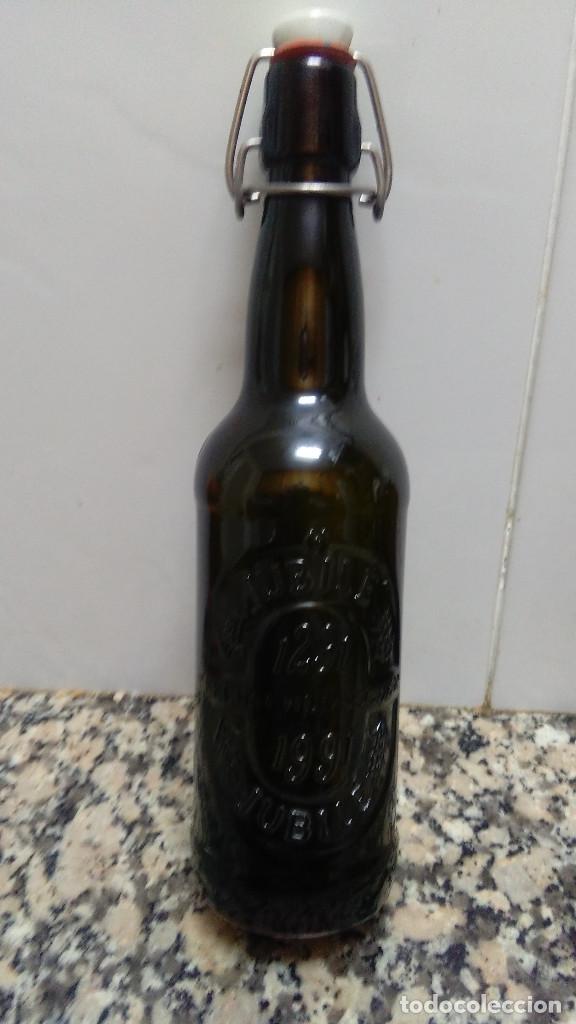 Botellas antiguas: BOTELLA  JUBILE. 1291 - 1991 RELIVE - Foto 1