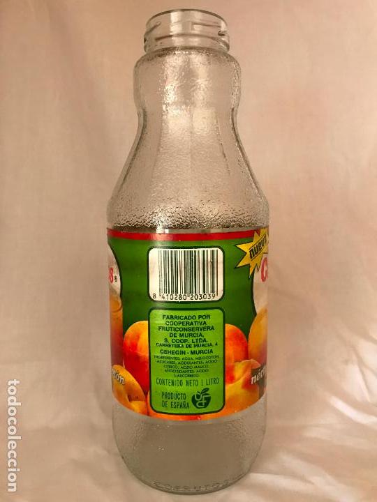 Botellas antiguas: ANTIGUO ENVASE BOTELLA DE NECTAR DE MELOCOTON DE COFRUTOS - Foto 4