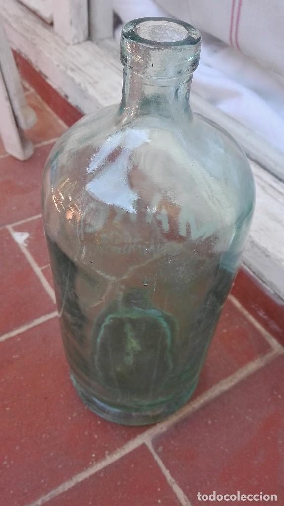 Botellas antiguas: BOTELLA DE SIF&Oacute;N ESPUMOSOS MARCH - Foto 2