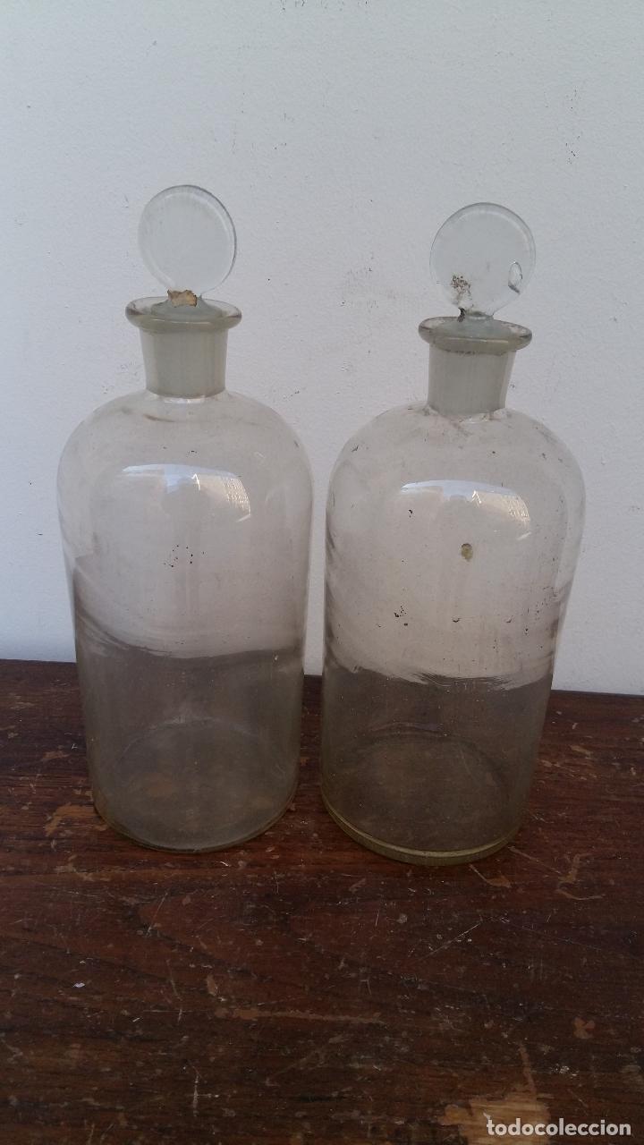 Botellas antiguas: DOS BOTELLONES ANTIGUOS, 1 L. - Foto 1