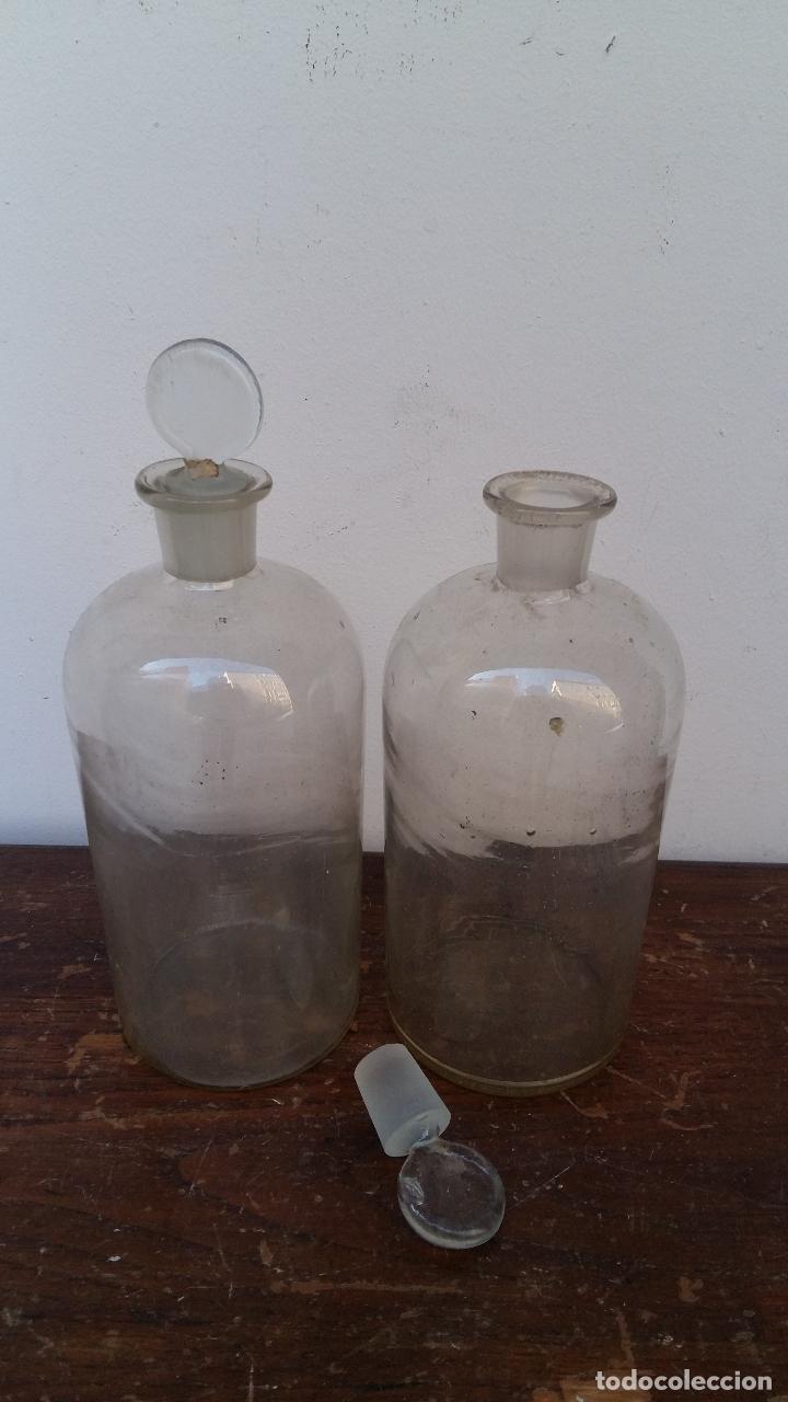 Botellas antiguas: DOS BOTELLONES ANTIGUOS, 1 L. - Foto 2