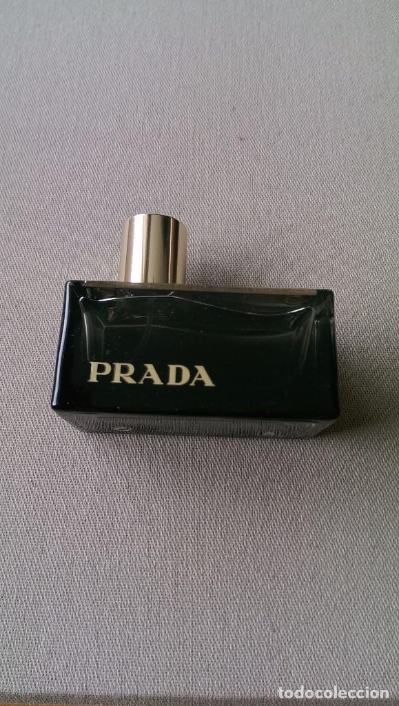 Botellas antiguas: ENVASE COLONIA &laquo;PRADA&raquo;-VAC&Iacute;O- - Foto 1