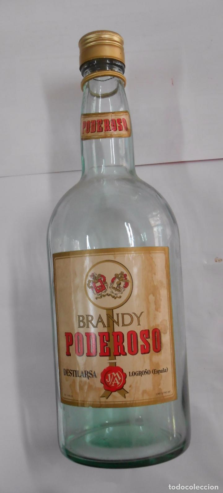 Botellas antiguas: BOTELLA DE GRAN TAMA&Ntilde;O. BRANDY PODEROSO. DESTILARSA LOGRO&Ntilde;O. - Foto 5