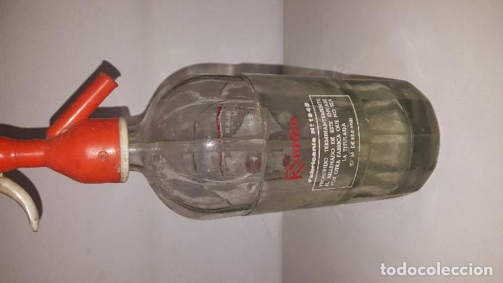 Botellas antiguas: SIFON RUMBO - Foto 2