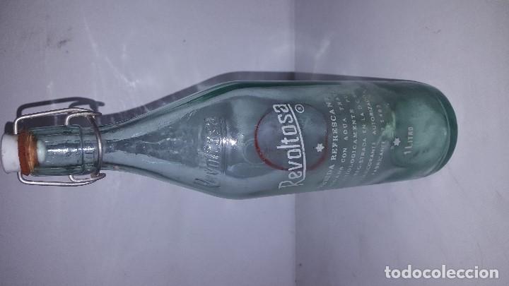 Botellas antiguas: GASEOSA LA REVOLTOSA - Foto 2