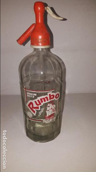 Botellas antiguas: SIFON RUMBO - Foto 1