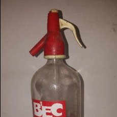 Botellas antiguas: SIFON BEC MAN