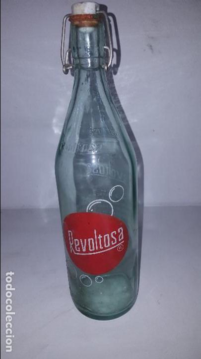 Botellas antiguas: GASEOSA LA REVOLTOSA - Foto 1