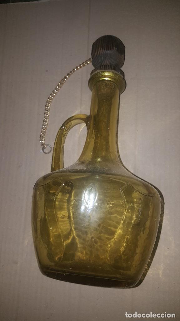 Botellas antiguas: BOTELLA JARRA CRISTAL - Foto 1