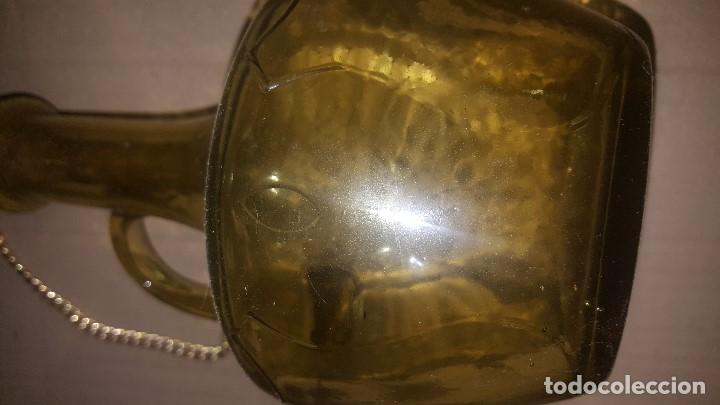 Botellas antiguas: BOTELLA JARRA CRISTAL - Foto 2