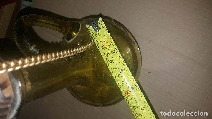 Botellas antiguas: BOTELLA JARRA CRISTAL - Foto 6