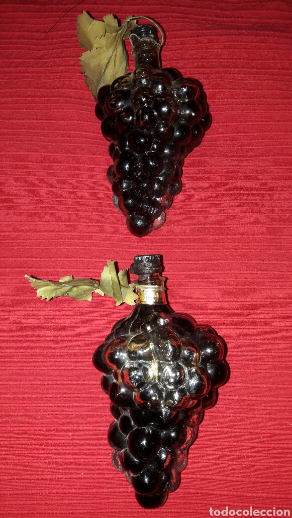 Botellas antiguas: 2 Botellines de licor.(REBAJADO) - Foto 1