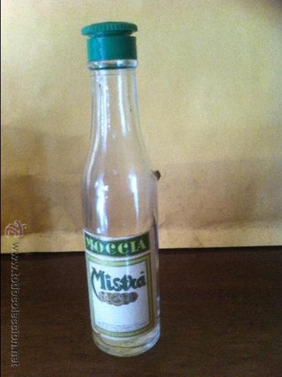 Botellas antiguas: BOTELLIN MISKA - Foto 1