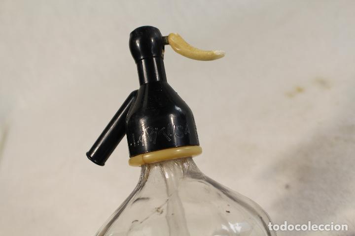 Botellas antiguas: botella de sifon la pitusa - Foto 3
