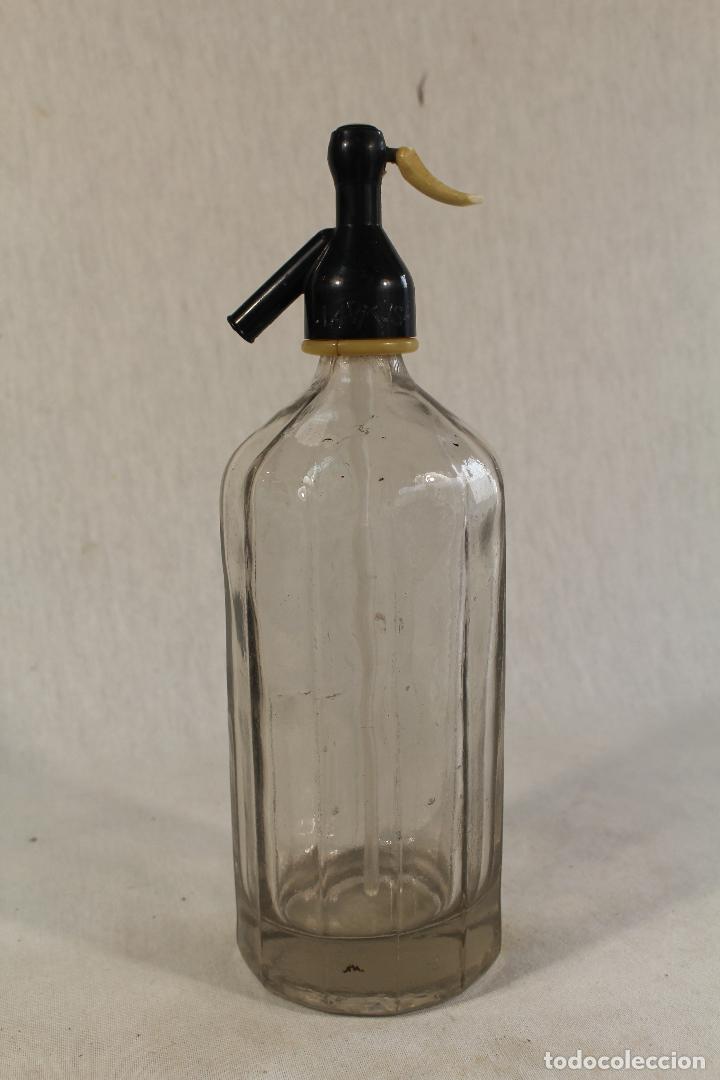 Botellas antiguas: botella de sifon la pitusa - Foto 4