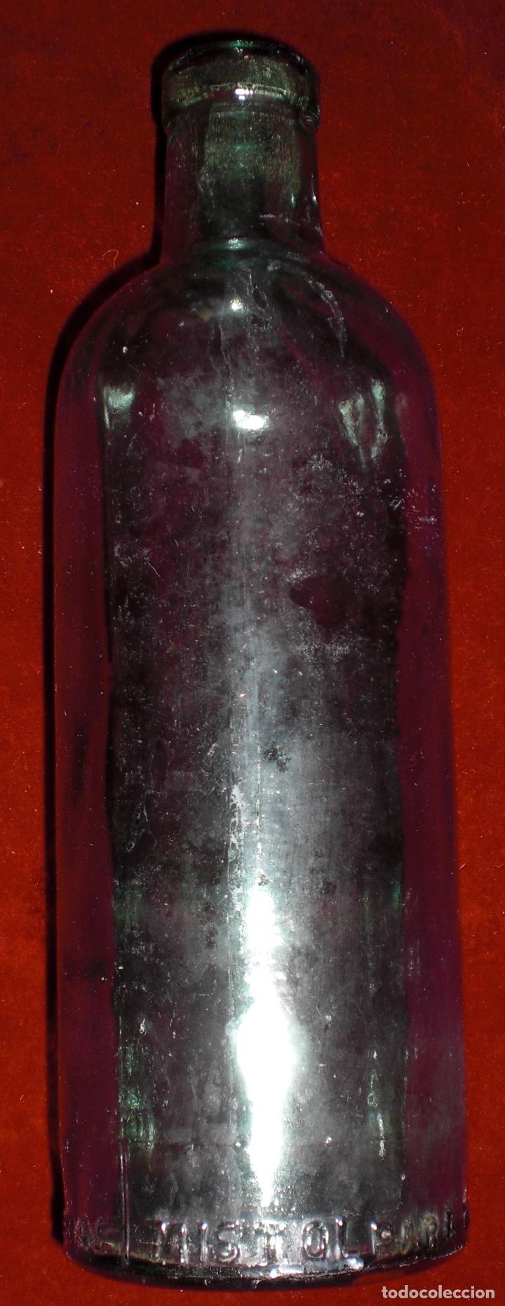 Botellas antiguas: Antigua botella Mistol - Foto 1