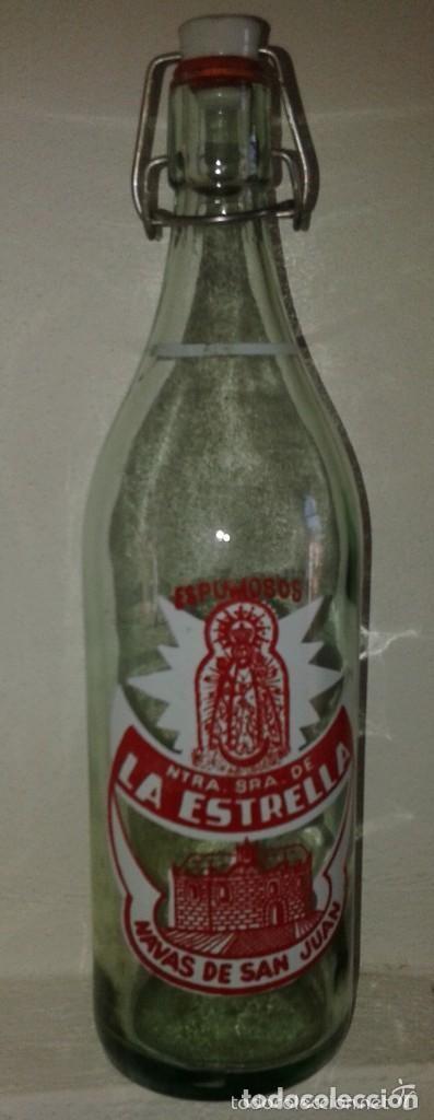 Botellas antiguas: Gaseosa Ntra Sra de La Estrella - Foto 1
