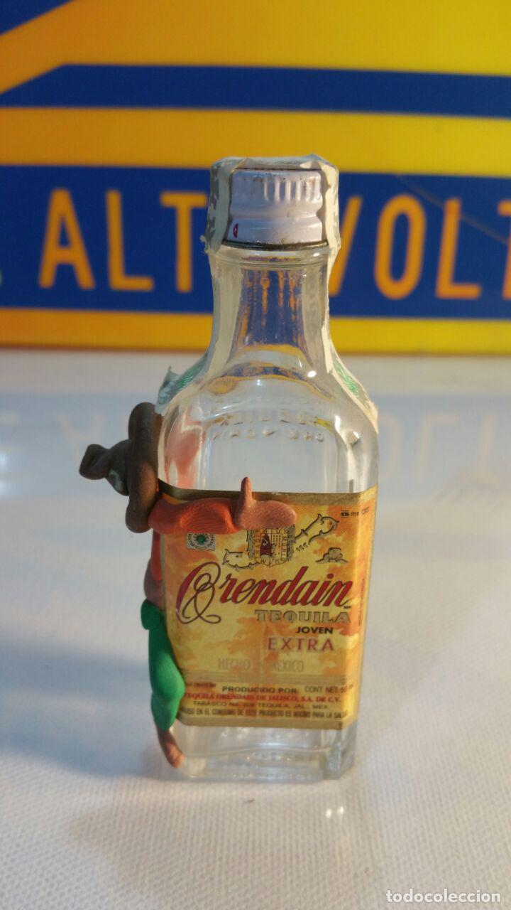 Botellas antiguas: BOTELLIN TEQUILA ORENDAIN - Foto 2