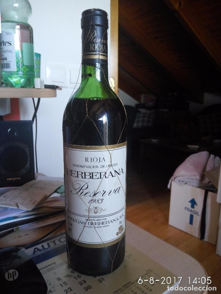 Botellas antiguas: Rioja Berberana - Reserva 1983 - Foto 1