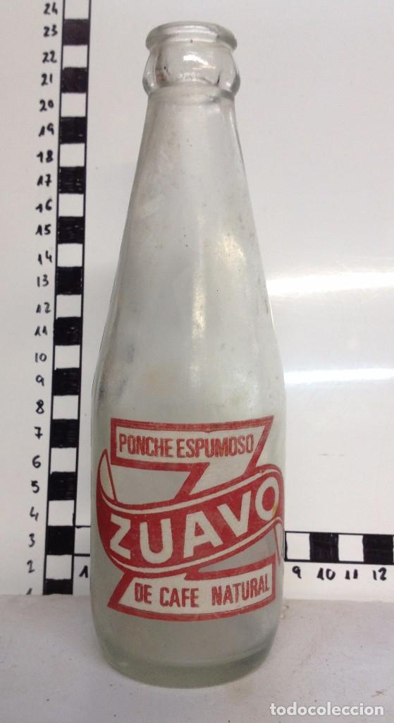 Botellas antiguas: BOTELLA ZUAVO - Foto 1