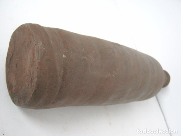 Botellas antiguas: Antigua grande botella ceramica gres 28 cm - Foto 4