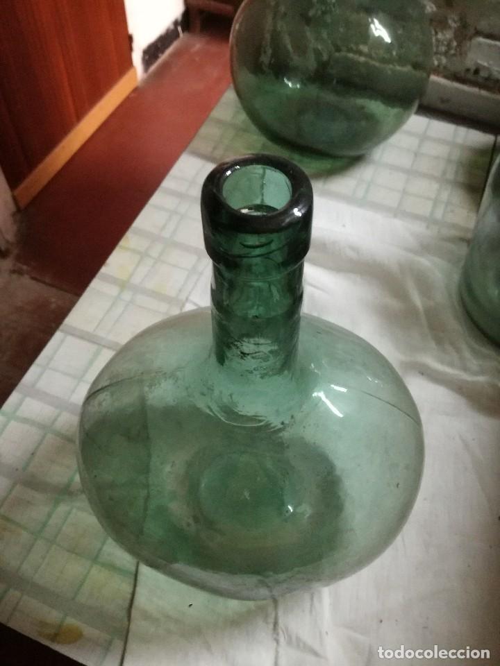 Botellas antiguas: GARRAFA VILELLA AL COLL D AMPOLLA 4 LITROS - Foto 1