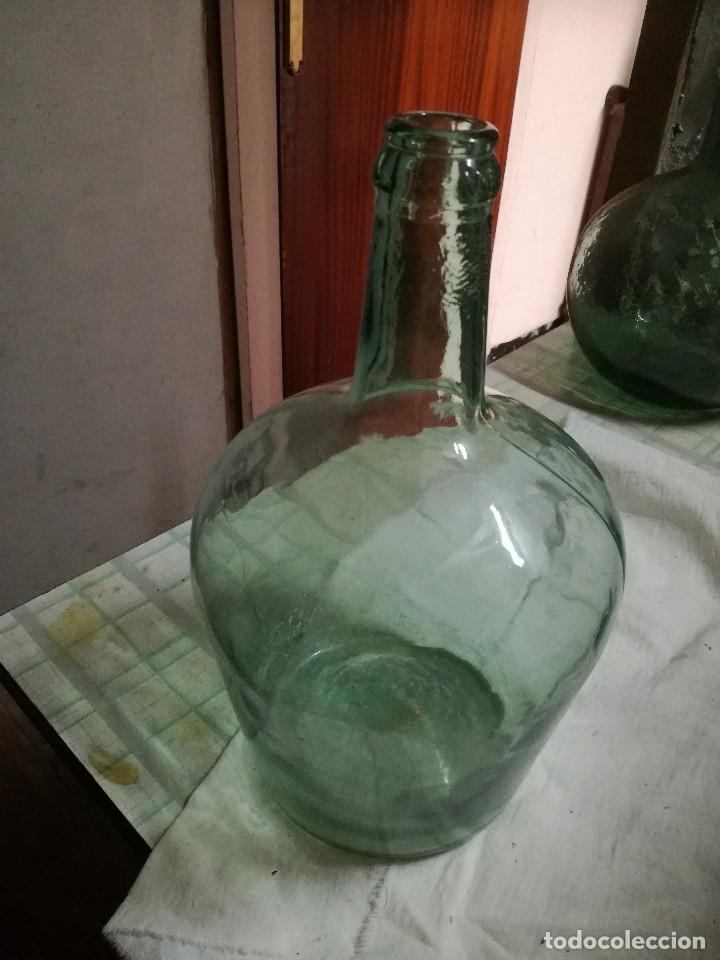 Botellas antiguas: GARRAFA BLANCO BOTELLA DE CRISTAL VIDRIO - Foto 1