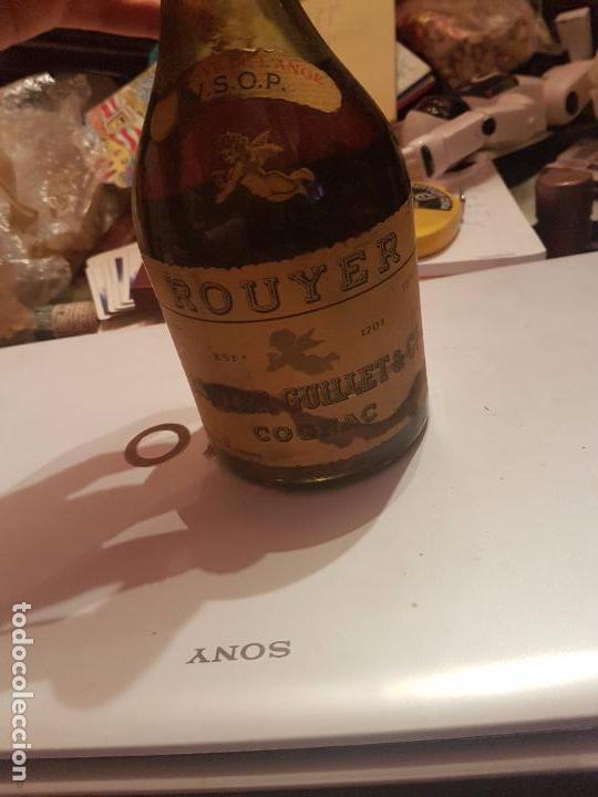 Botellas antiguas: ANTIGUA BOTELLA DE CO&Ntilde;AC FRANC&Eacute;S ROUYER. - Foto 4