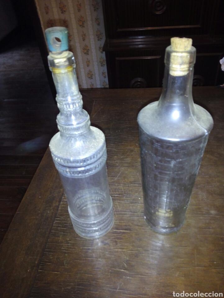 Botellas antiguas: 2 botellas - Foto 2