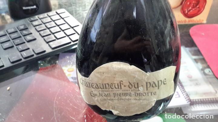 Botellas antiguas: Botella chateauneuf dupape - Foto 2