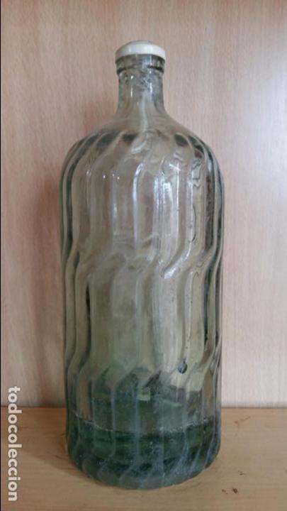 Botellas antiguas: BONITO SIFON EN RELIEVE - Foto 1