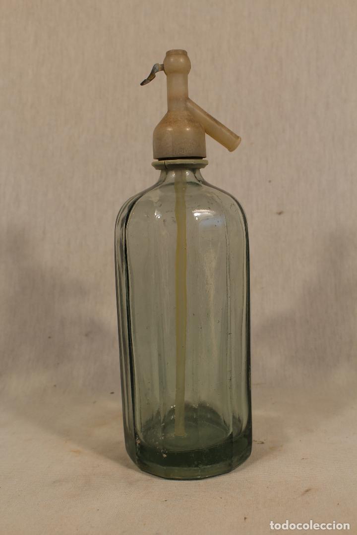 Botellas antiguas: botella de sifon la revoltosa - Foto 3