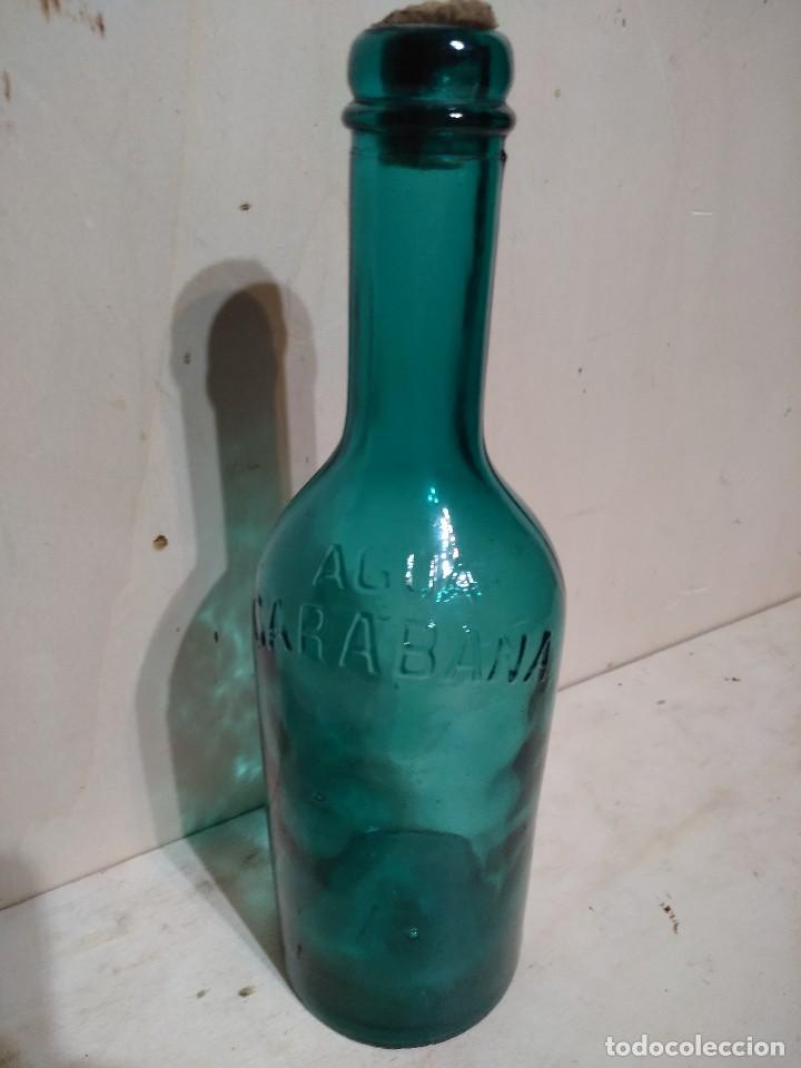 Botellas antiguas: BOTELLA AGUA CARABA&Ntilde;A - Foto 1