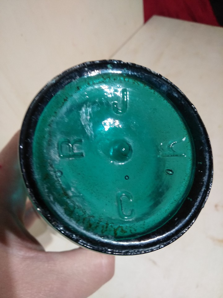 Botellas antiguas: BOTELLA AGUA CARABA&Ntilde;A - Foto 2