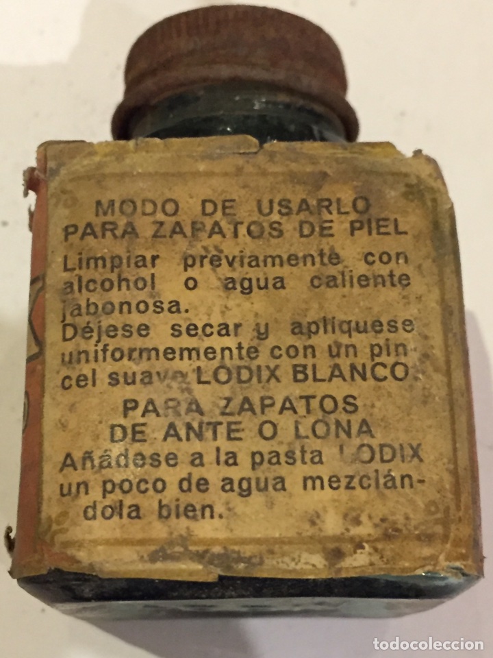 Botellas antiguas: Lodix para calzado - Foto 3