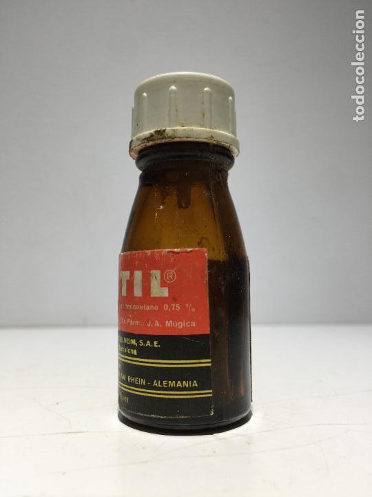 Botellas antiguas: ANTIGUA BOTELLITA DE EFORTIL - Foto 2
