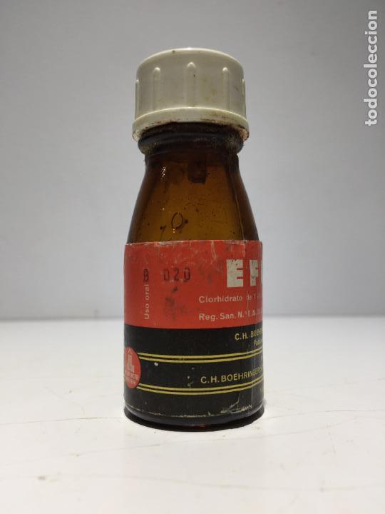 Botellas antiguas: ANTIGUA BOTELLITA DE EFORTIL - Foto 4