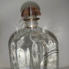 Botellas antiguas: ANTIGUA BOTELLA DE COLECCIÓN. CRISTAL. LIQUOR BOTTLE JEREZ SPAIN.. Lote 115506903