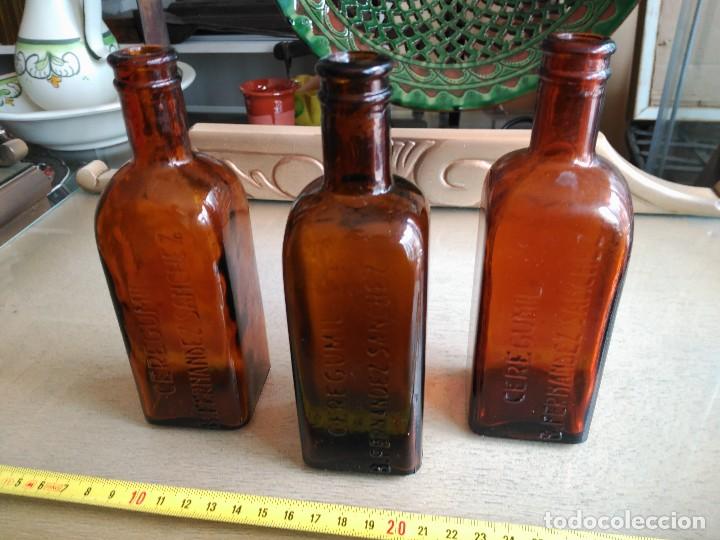 Botellas antiguas: Lote de 3 botellas de Ceregumil - Foto 1